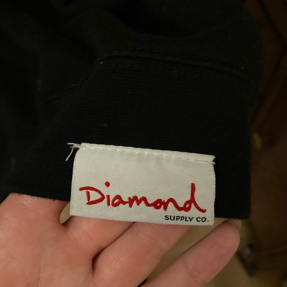 Diamond supply co. Pullover crew neck sweater - Picture 2 of 2